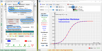 Logistisches Wachstum - Hefe